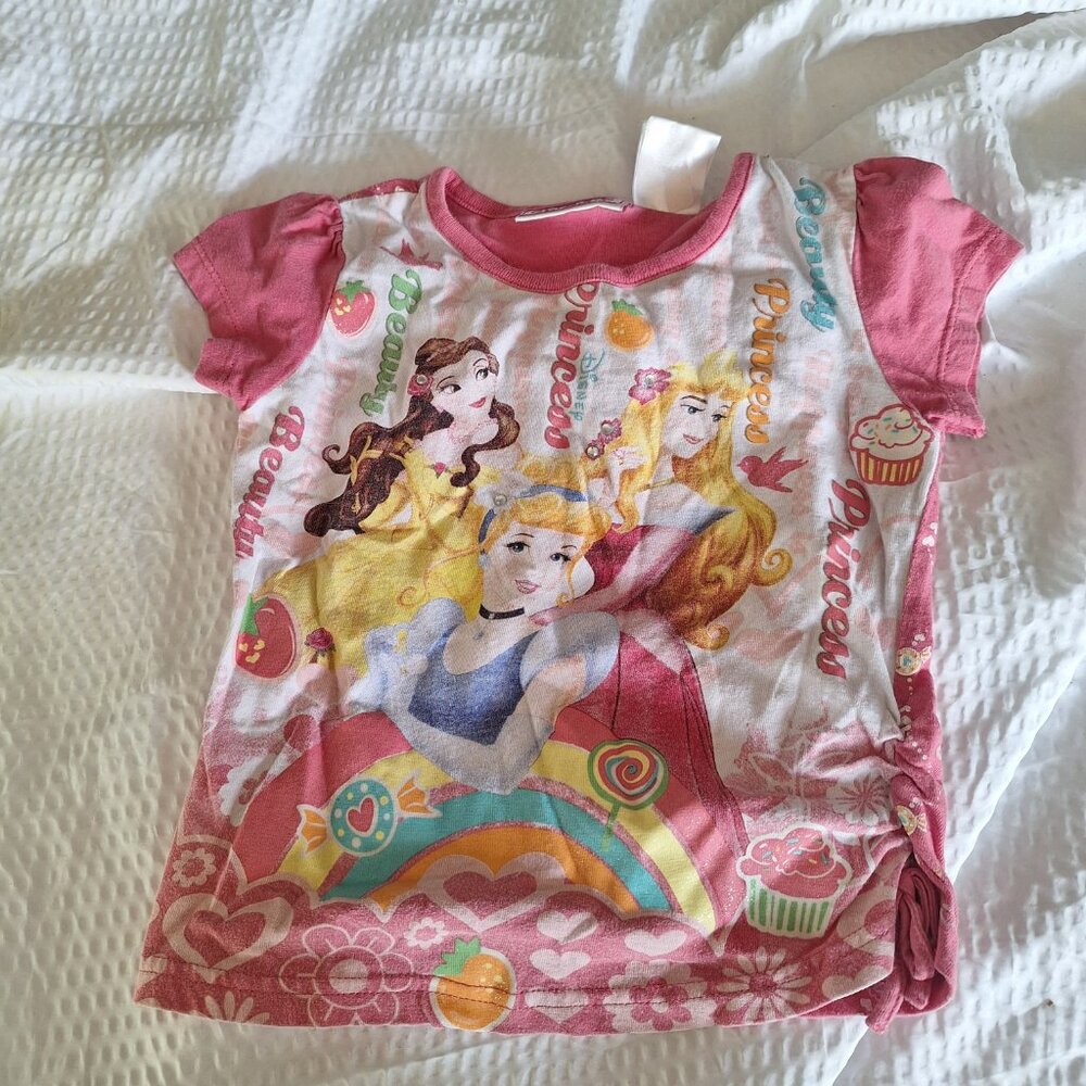 disney princess shirt size 5